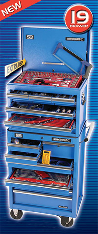 210 Pce Tool Chest & Trolley
