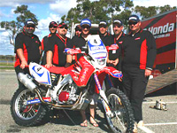 Grabham and CRF450X Rewrite History Books at 2007 Australian Safari