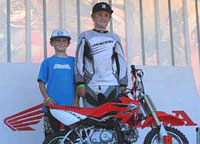 Honda MXTV Charity Ride and Trail Bike Rally Participants
