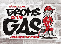 Grom’s on the Gas logo