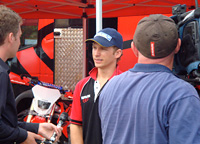 AJ in for Yamaha Australian Off Road Championships