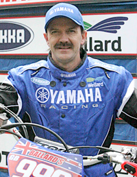 Motorcycle legend Geoff Ballard